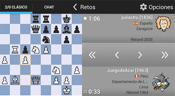Buho21 Ajedrez para Tablet Android