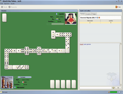 Domino online, jogo domino