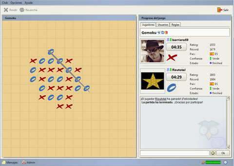 Jogar Gomoku