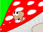 Mushroom and worm game