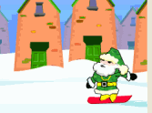 SantaUrbanSnowboarding