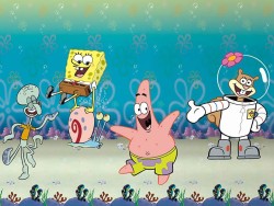 Yo, mis amigos, mi casa y fondo de bikini