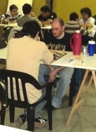 Haciendo como que juego al ajedrez.