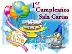 Aniversario Cartas