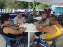 En el club Pan de Azúcar, enero 2013