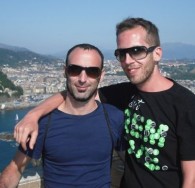 mi hermano de vacaciones en BUENOS AIRES