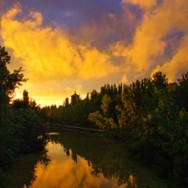 El Duero a su paso por Aranda